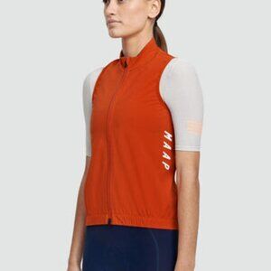 MAAP Women's Orange Lightweight Cycling Vest